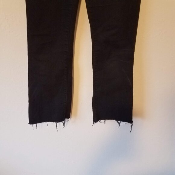 Mother Denim The Hustler Ankle Fray Denim Jeans Size 24 Not Guilty 1117-180 - Picture 5 of 12